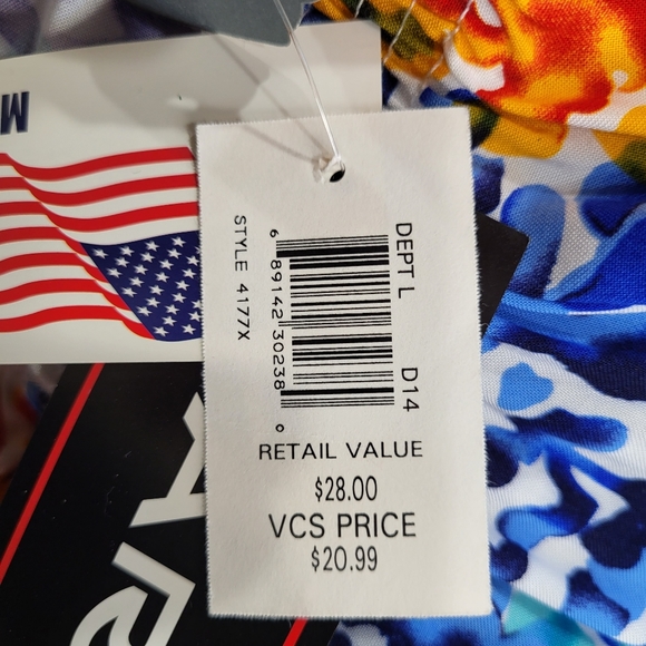 Sara long multi-coler skirt - Picture 3 of 3